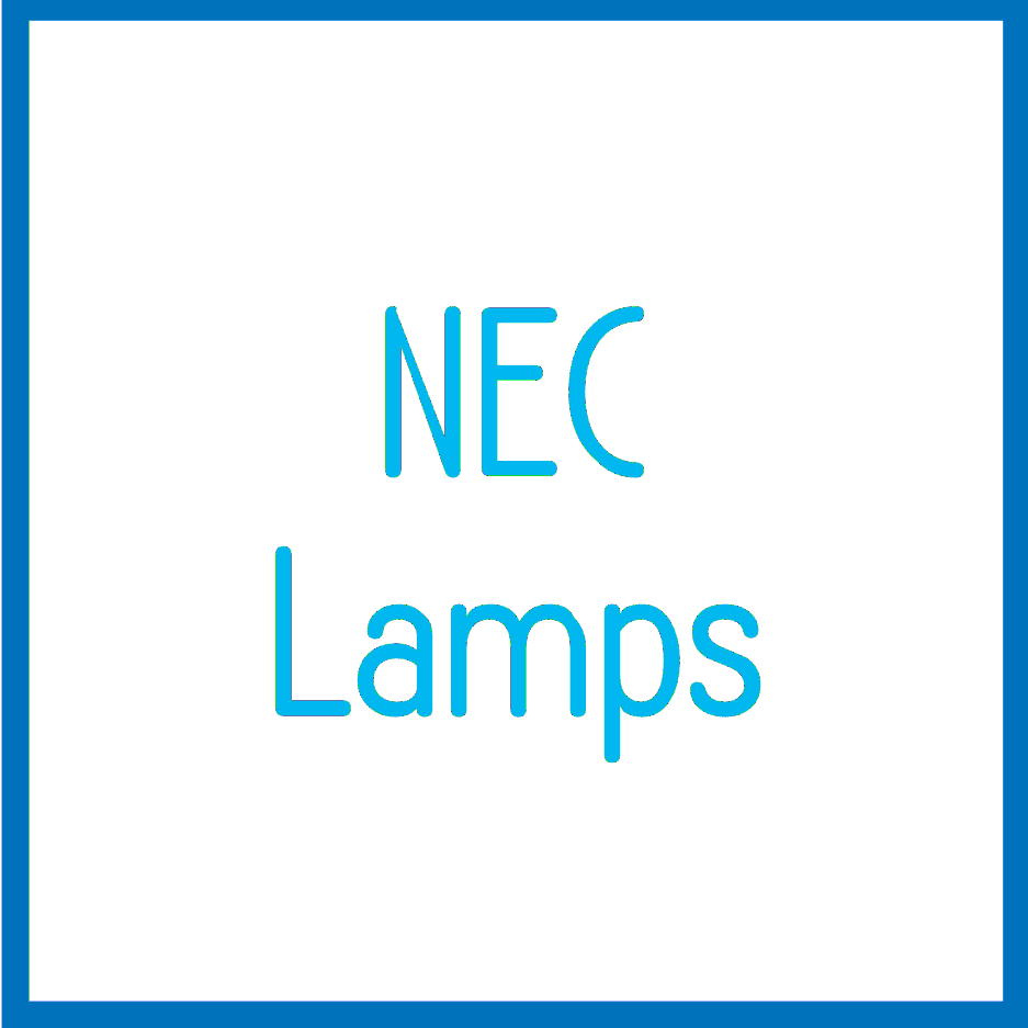 NEC projector lamps