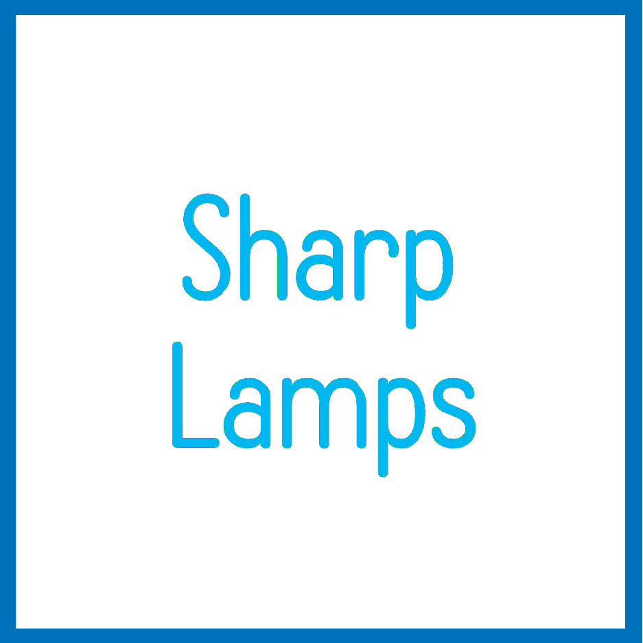 Sharp projector lamps